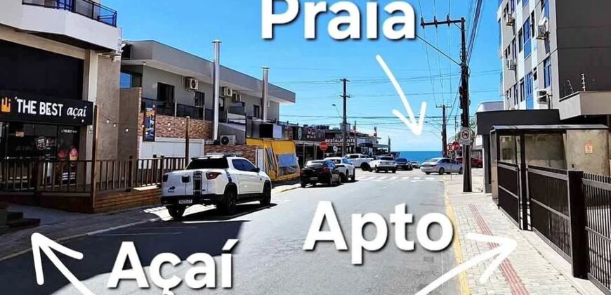Apartamento com 1 Dormitório e Vista para o Mar na Praia de Bombas