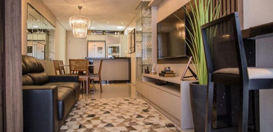 APARTAMENTO FINAMENTE MOBILIADO E DECORADO 3 DORMITORIOS